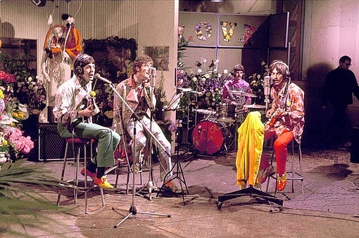 i Beatles nello Studio One degli EMI Studios