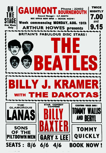 Beatles a Bournemouth
